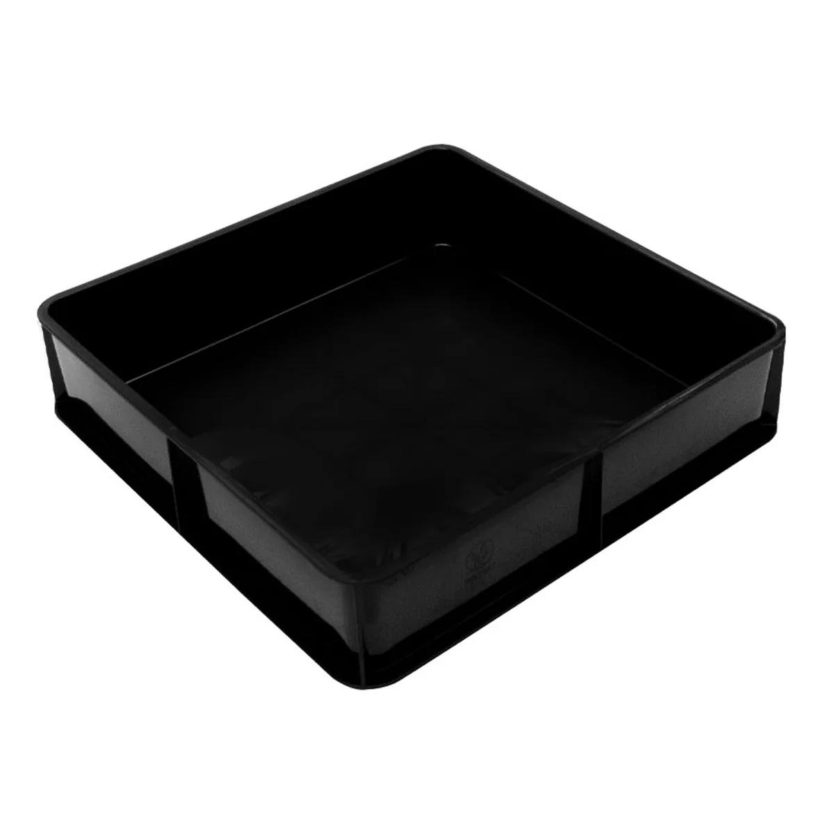 Square Foot Bath Black